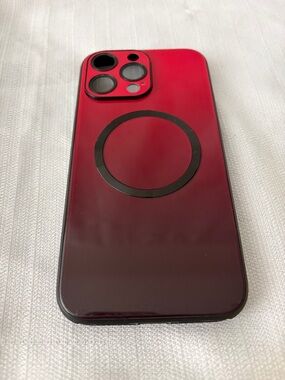 Red MagSafe Case for iPhone 14 Pro Max – Excellent Condition(F140)